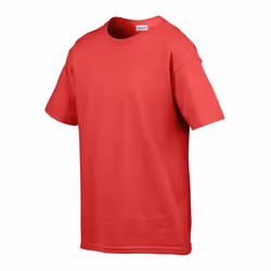 Gildan Mens Softstyle T-Shirt - 2XL, True Red