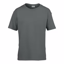 Gildan Mens Softstyle T-Shirt - 3XL, Storm Grey