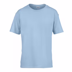 Gildan Mens Softstyle T-Shirt - XL, Baby Blue