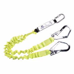 Portwest FP52 Elasticated Shock Absorber Double Lanyard