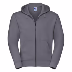 Russell Mens Authentic Hooded Sweatshirt - 4XL, Convoy Grey