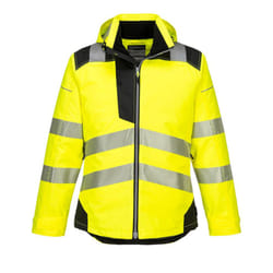Portwest Mens PW3 Hi-Vis Winter Jacket - S, Yellow/Black