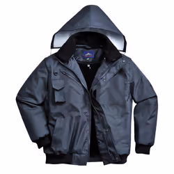 Portwest Mens 4 in 1 Bomber Jacket - XL, Navy