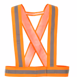 Portwest High-Vis Strap Vest - One Size, Orange