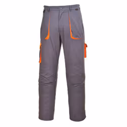 Portwest Mens Texo Contrast Work Trousers - XS R, Grey
