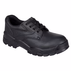 Portwest Mens FW19 Leather Safety Shoes - 3 UK, Black