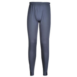 Portwest Mens B131 Thermal Leggings - 3XL, Charcoal