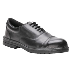 Portwest Mens Steelite Executive Leather Oxford Shoes - 11 UK, Black