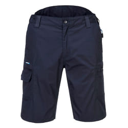 Portwest Mens KX3 Ripstop Shorts - 32R, Dark Navy