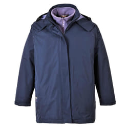 Portwest Womens/Ladies Elgin 3 in 1 Jacket - XS, Navy
