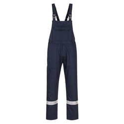 Portwest Mens Iona Bizweld Bib And Brace Overall - XL, Navy