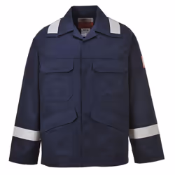 Portwest Mens FR25 Bizflame Plus Jacket - XL, Navy