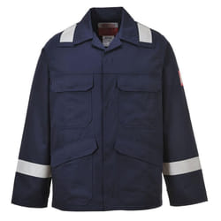 Portwest Mens FR25 Bizflame Plus Jacket - XXL, Navy