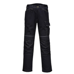 Portwest Womens/Ladies PW3 Stretch Work Trousers - 30R, Black