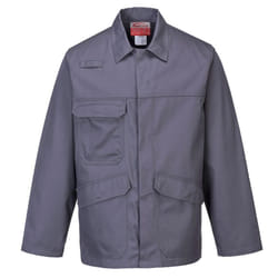 Portwest Mens FR35 Bizflame Pro Jacket - S, Grey