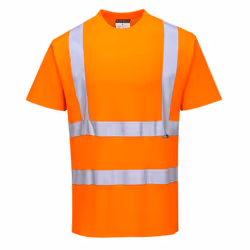 Portwest Mens S170 Hi-Vis Comfort T-Shirt - M, Orange