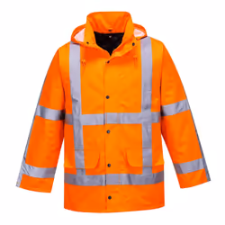 Portwest Mens RWS Hi-Vis Winter Traffic Jacket - XXL, Orange