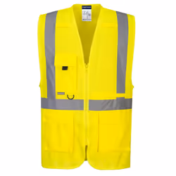 Portwest Mens C357 Hi-Vis Vest - 3XL, Yellow