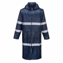 Portwest Mens Classic Iona Raincoat - 3XL, Navy