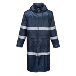 Portwest Mens Classic Iona Raincoat - 3XL, Navy
