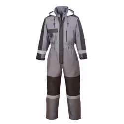 Portwest Unisex Adult Winter Overalls - XXL R, Grey