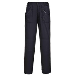 Portwest Womens/Ladies Action Trousers - XXL R, Black