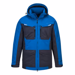 Portwest Mens WX3 Winter Jacket - XL, Persian Blue