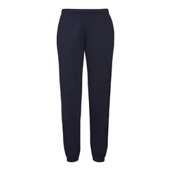 Fruit of the Loom Mens Classic Elasticated Hem Jogging Bottoms - 3XL, Navy