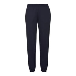Fruit of the Loom Mens Classic Elasticated Hem Jogging Bottoms - 3XL, Navy