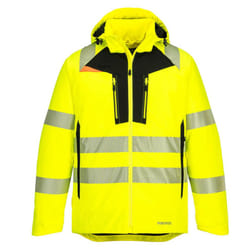 Portwest Mens DX4 Hi-Vis Winter Jacket - M, Yellow/Black