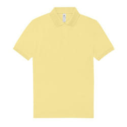 B&C Mens My Polo Shirt - S, Amalfi Yellow