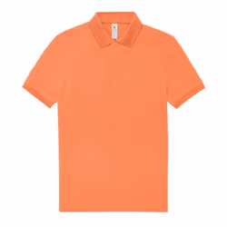 B&C Mens My Polo Shirt - S, Amalfi Coral