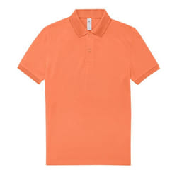 B&C Mens My Polo Shirt - S, Amalfi Coral