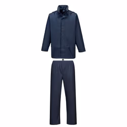 Portwest Mens Essential Sealtex Rain Suit - XXL, Navy