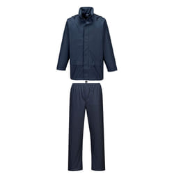 Portwest Mens Essential Sealtex Rain Suit - XXL, Navy