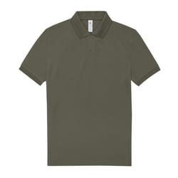 B&C Mens My Polo Shirt - S, Camo Green