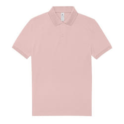 B&C Mens My Polo Shirt - S, Blush Pink