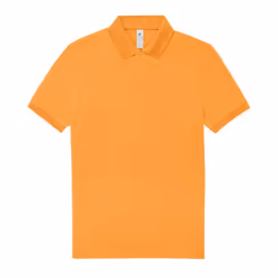 B&C Mens My Polo Shirt - S, Tahiti Coral