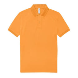 B&C Mens My Polo Shirt - S, Tahiti Coral