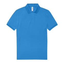 B&C Mens My Polo Shirt - S, Lake Blue