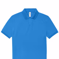 B&C Mens My Polo Shirt - S, Lake Blue