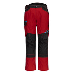 Portwest Mens WX3 Work Trousers - 41R, Deep Red