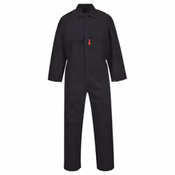 Portwest Unisex Adult Bizweld Fire Resistant Overalls - 41T, Black