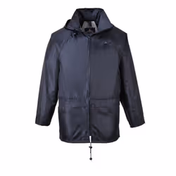 Portwest Mens Classic Raincoat - 2XL, Navy