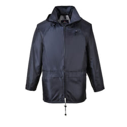 Portwest Mens Classic Raincoat - 2XL, Navy