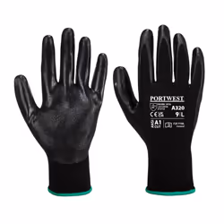 Portwest Unisex Adult A320 Dexti Grip Gloves - S, Black