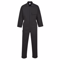 Portwest Unisex Adult Classic Overalls - S, Black