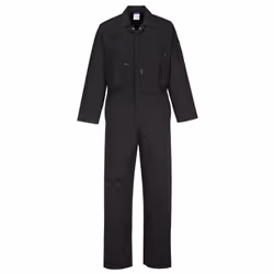 Portwest Unisex Adult Knee Pad Overalls - S, Black