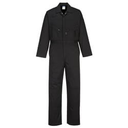 Portwest Unisex Adult Knee Pad Overalls - S, Black