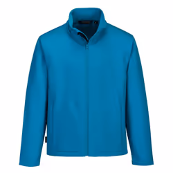 Portwest Mens Soft Shell Jacket - S, Aqua